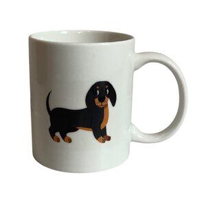 Dachshund‎ Dog Mug Ceramic Coffee Cup Wiener Breed Doxie Lover 4.25"